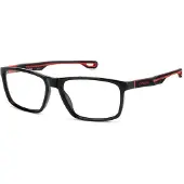 Carrera 4416 55/16/145 Matte mustat punaiset polyamidikehykset MIEHILLE 4416