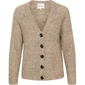 My Essential Wardrobe 04 The Knit Cardigan - Beige - XXL