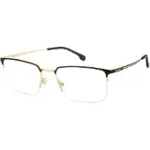 Carrera 8909 55/19/140 Matte musta kulta Metallikehykset MIEHET 8909