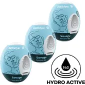 Satisfyer Masturbator Egg Set Savage 3 kpl