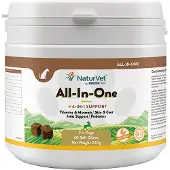 NaturVet 120kpl All-In-One koiran täydennysravinto