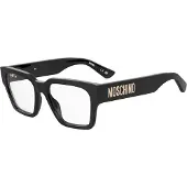 Moschino MOS645 54/18/145 mustat asetaattikehykset MIEHILLE MOS645