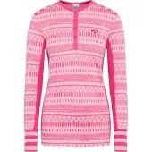 Kari Traa Women's Åkle Long Sleeve Bright Pink Kerrasto yläosat XS