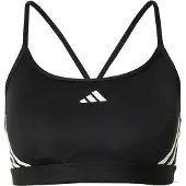 Adidas Urheilurintaliivit Aeroreact 3-stripes - Musta/valkoinen Nainen, koko X-Small