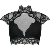 Hunkemoller Daisy Bralette - Black - XS