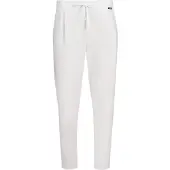 Skiny Pyjamahousut vaaleanharmaa / musta / valkoinen