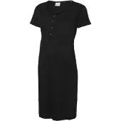 Mamalicious Mlmira Solid Jrs Nightgown 2F A. E. Noos - Black - L