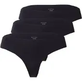 Pieces Pcnamee Thong 3-Pack Noos - Black - M