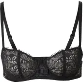 Chantelle Day To Night Half-Cup Bra - Black - 70 C