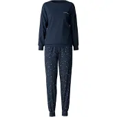 Calida Pyjama marine / valkoinen