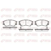 REMSA Jarrupalat Etu, 0275.02 - Mitsubishi - L-200, Pajero, L-300/cosmos