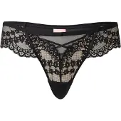 Hunkemoller Stringit 'Daisy' musta