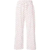 Lindex Pyjama Trousers In Seersucker - Cream - L