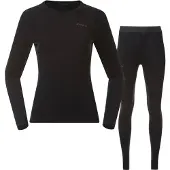 Bergans Allround Merino Underställ Set Dam Svart S
