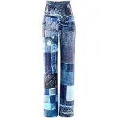 Winshape Urheiluhousut 'CUL101C' yönsininen / sininen denim / vaaleansininen