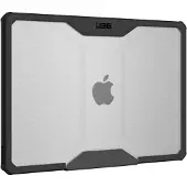 Uag Plyo -suojus MacBook Air 13" M2/M3:lle - jäänharmaa/musta