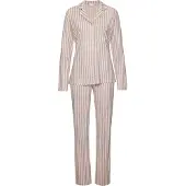 s.Oliver Pyjama ecru / vaaleansininen / tummansininen