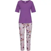 Vivance Pyjama 'Dreams' lila