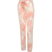 LASCANA Pyjamahousut beige / koralli / valkoinen