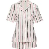 Vivance Pyjamashortsit 'Dreams' antrasiitti / vihreä / vanha roosa