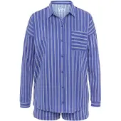 Vivance Pyjama 'Dreams' sininen / valkoinen