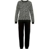 Vivance Pyjama harmaa / meleerattu harmaa / musta