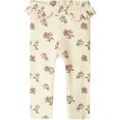 Lil´ Atelier Nbfgavo Efi Slim Legging Lil Noos - Cream - 80