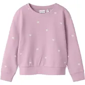 Name it Nmfvalba Ls Sweat Unb Noos - Pink - 98