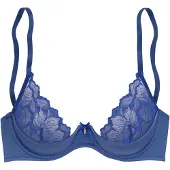 LASCANA Rintaliivi 'Banana bra' sininen