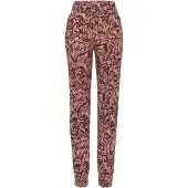 Vivance Pyjamahousut beige / oranssi / ruosteenpunainen / musta