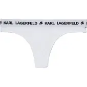 Karl Lagerfeld Stringit musta / valkoinen
