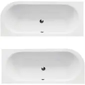 Besco Kylpyamme Avita Slim, 180x80 cm, oikea