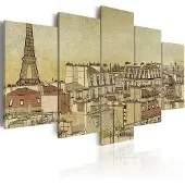 Artgeist Parisian Past Centuries taulusetti