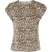 Saint tropez Zovisz Ss Blouse - Beige - M