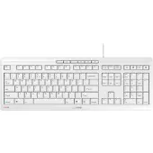 Cherry STREAM, Täysikokoinen (100 %), Langallinen, USB, Mekaaninen, QWERTY, Valkoinen (JK-8500EU-0)