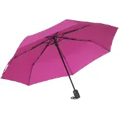 Parasol Tyylikäs 92 cm automaattinen sateenvarjo, väri fuksianpunainen,