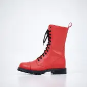 Samelin 516 High Aviator Boots - Punainen