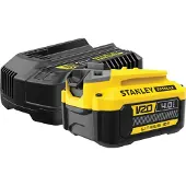 Stanley Akku V20; 18 V; 4,0 Ah + latauslaite