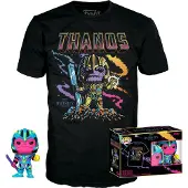 Funko POP! Ihme Thanos T-paita Ja Ikuisuussaagan Eksklusiivinen Figuuri