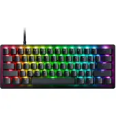 Razer RZ03-04990100-R3M1, Langallinen, USB, Optinen näppäinkytkin, QWERTY, RGB LED, Valkoinen