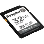 Kingston 32GB Industrial, SDHC -muistikortti, TLC pSLC, UHS-I V30 U3 A1