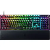 Razer Huntsman V3 Pro, Langallinen, USB, Optinen näppäinkytkin, QWERTY, RGB LED, Valkoinen