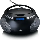 Lenco SCD-331BK kannettava CD/MP3-radio