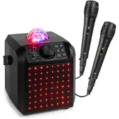 Fenton KAR55B Karaoke-kaiutin LED Jelly Ball Blackilla