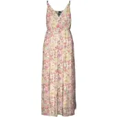 Vero Moda naisten mekko 10289487*01, valkoinen/pinkki, L