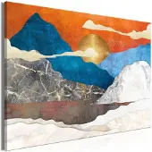 Artgeist Kuva - Mountain Idyll (1 Part) Wide