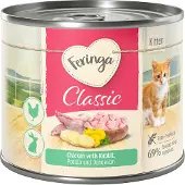 Feringa 24x200g Kitten kani & kana Classic Meat Menu kissanruoka