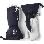 Hestra Army Leather Heli Ski 3-Finger Marine Lasketteluhanskat 6