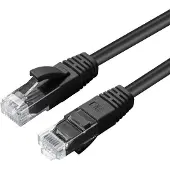 Microconnect Cat6 UTP RJ45 20m -verkkokaapeli, musta