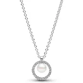 Pandora Timeless hopea helmikaulakoru 45cm pavé 393165C01-45